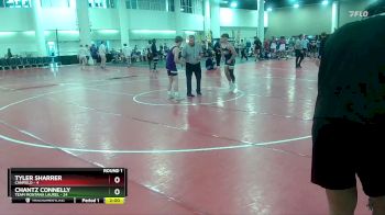 144 lbs Round 1 (10 Team) - Tyler Sharrer, Canfield vs Chantz Connelly, Team Montana Laurel