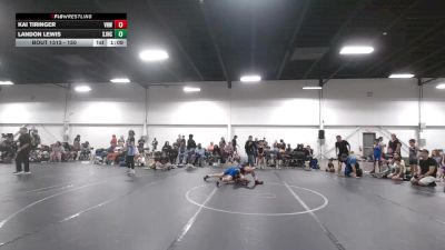 150 lbs Semifinal - Kai Tiringer, VHW vs Landon Lewis, St John Neuman Celtics