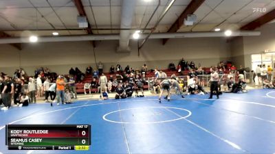 165 lbs Quarterfinal - Kody Routledge, Unattached vs Seamus Casey, Wyoming