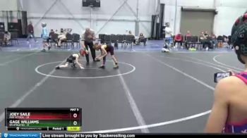 52 lbs Round 7 (8 Team) - Gage Williams, 84 Athletes vs Joey Saile, Mat Attack
