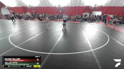 83 lbs Cons. Round 2 - Keller Otto, Stockton Renegades Wrestling Club vs Oliver Millard, Team Nazar Training Center