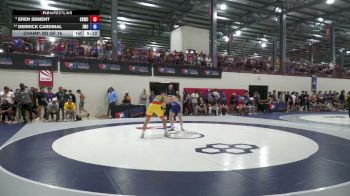 65 kg Champ. Rd Of 16 - Eren Sement, Cliff Keen Wrestling Club vs Derrick Cardinal, Jackrabbit Wrestling Club