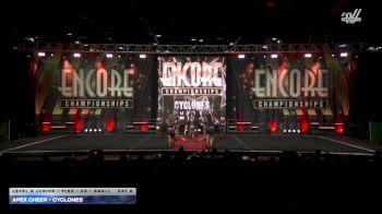 Apex Cheer - Cyclones [2025 L2 Junior - Flex - D2 - Small Day 2] 2025 Encore Grand Nationals