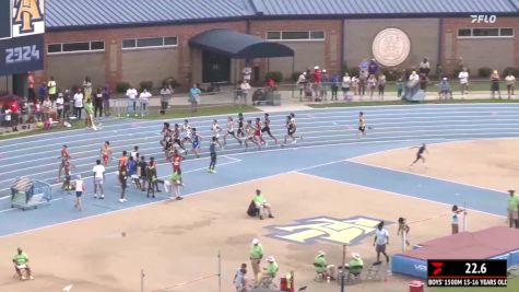 Youth Boys' 1500m, Finals 2 - Age 15-16