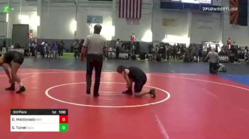 145 lbs 3rd Place - Delilah Maldonado, Misfits vs Sandilynn Tuinei, Gold Rush