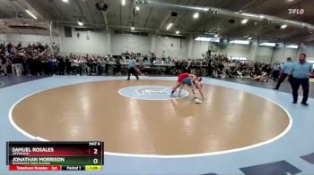 126 lbs Semifinal - Jonathan Morrison, Severance High School vs Samuel Rosales, Jefferson