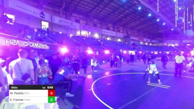 88 lbs 5th Place - Mia Padilla, Stout Wrestling Academy vs Emillie Fischer, Team Garcia