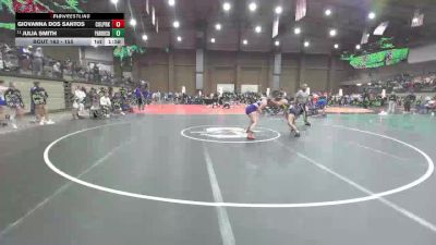 155 lbs Champ. Round 1 - Julia Smith, Park Hill South vs Giovanna Dos Santos, College Park