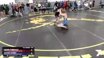 130 lbs Round 1 - Xavier Thibeault, Juneau Youth Wrestling Club Inc. vs Kayden Ahern, Chugach Eagles Wrestling Club