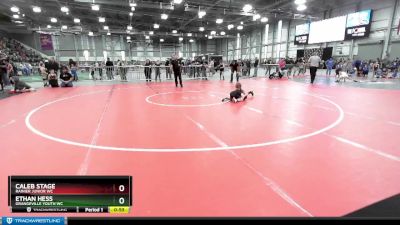 70 lbs Round 5 - Caleb Stage, Rainier Junior WC vs Ethan Hess, Grangeville Youth WC