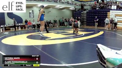 190 lbs. Champ. Round 2 - Claire Mangiapanello, Francis Howell vs Victoria White, Edwardsville