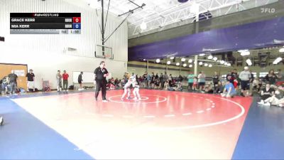 67.4-71.1 lbs Rr Rnd 2 - Grace Kerr, Roundtree Wrestling Academy vs Mia Kerr, Roundtree Wrestling Academy