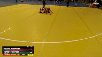 130 lbs Cons. Round 2 - Michael Alexander, Winona vs Keaton Schettler, Adrian
