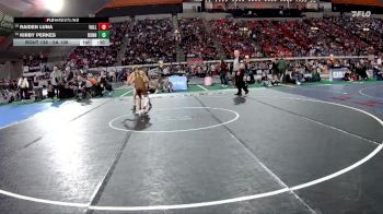 5A 106 lbs Cons. Round 1 - Raiden Luna, Vallivue vs Kirby Perkes, Bonneville