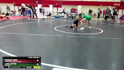 165 lbs Cons. Round 3 - Luke Bayne, Big Bend vs Hassan Abdi, Evergreen State College