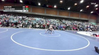 138 lbs Cons. Round 4 - Dante Selway, El Dorado vs Kade Dunn, Del Oro