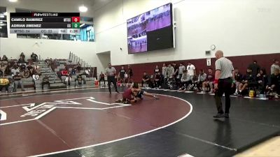 125 lbs Placement Matches (16 Team) - Camilo Ramirez, Mt. San Antonio College vs Adrian Jimenez, Cerritos