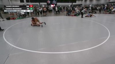 126 lbs Cons. Rd Of 16 - Tanner Brumble, Thurston High School Wrestling vs Chance Wilderman, Frontenac Wrestling Club