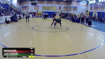 172 lbs 1st Place Match - Payton Moyer, Cowboy Wrestling Club vs Alexa Calidonio, Flagler Wrestling Club