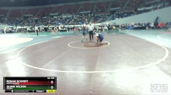 6A-190 lbs Champ. Round 2 - Ronan Schmidt, South Eugene vs Quinn Wilson, Sunset