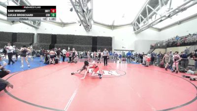 97 lbs Final - Sam Winship, Smitty's Barn MS vs Lucas Broschard, Cordoba Trained MS