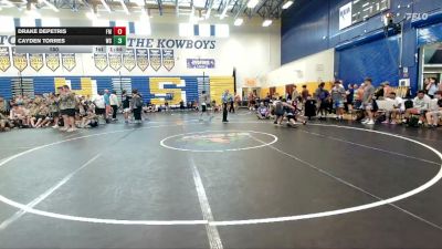 150 lbs Champ Round 1 (16 Team) - Drake DePetris, Funky Monkey vs Cayden Torres, Westside Wrestling