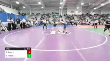170 lbs Quarterfinal - Domonic Baker, VA vs Nathan Mallery, VA