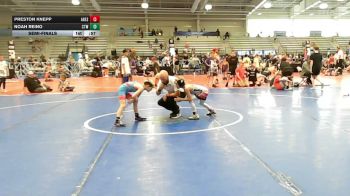 56 lbs Semifinal - Preston Knepp, ARES - EL vs Noah Reino, CTWHALE Orca - EL