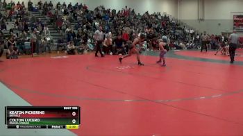 126 lbs Cons. Semi - Colton Lucero, Pagosa Springs vs Keaton Pickering, Bayfield