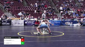 172 lbs Round Of 32 - George Campbell, Glendale vs Carmine Lenzi, Berks Catholic