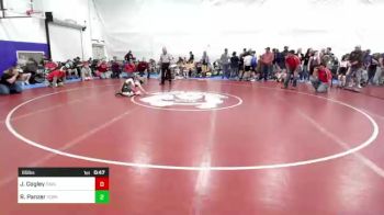 65 lbs Quarterfinal - Jonah Cogley, Oakland vs Rowan Panzer, York