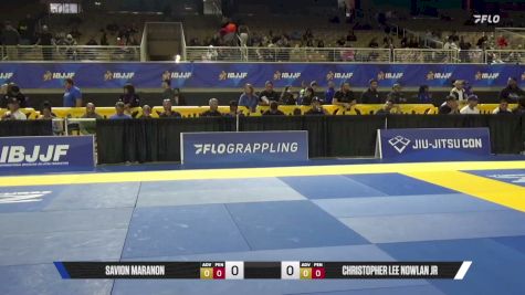 Savion Maranon vs Christopher Lee Nowlan Jr 2026 Pan Jiu Jitsu IBJJF Championship