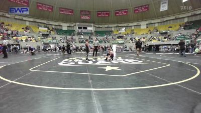 82 lbs Quarterfinal - Luke Benz, Benton Parks Youth Wrestling vs Bobby Wallace, Panther Youth Wrestling-CPR