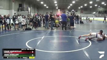 75 lbs Semifinal - Owen Moreland, Three Rivers Wildcats vs Chase VanPortfliet, Grandville WC