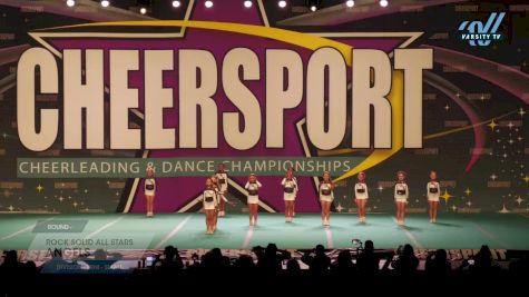 Rock Solid All Stars - ANGELS [2023 L1 Mini - Small] 2023 CHEERSPORT National All Star Cheerleading Championship