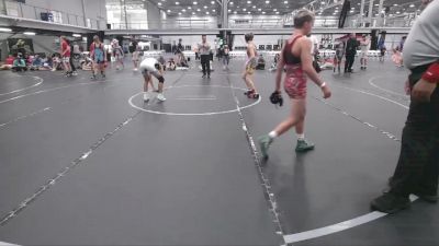 92 lbs Round 9 (10 Team) - Tino Dunbar, Iron Horse White vs Brody Gross, Ohio Gold