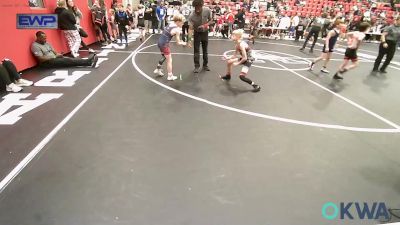 73 lbs Rr Rnd 4 - Jake Potts, Wagoner Takedown Club vs Mason Maggard, Claremore Wrestling Club