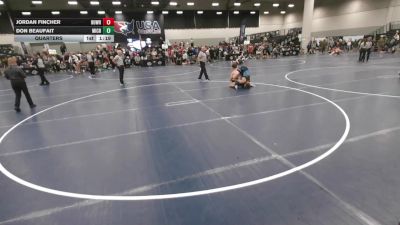 165 lbs Quarters - Don Beaufait, Michigan vs Jordan Fincher, BullTrained Wrestling