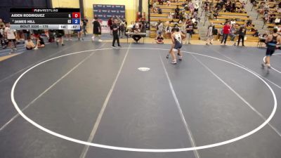 175 lbs Cons. Round 2 - Aiden Rodriguez, IL vs James Hill, KS