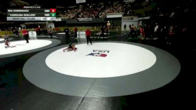 73 lbs Quarters - Carolina Guillent, Poway Wrestling vs Mia Dominguez, Crusader Wrestling