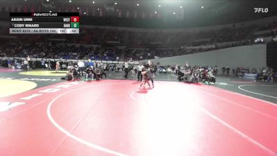 6A Boys 144 lbs Cons. Round 2 - Arjun Unni, Westview Boys vs Cody Rinard, Sandy Boys