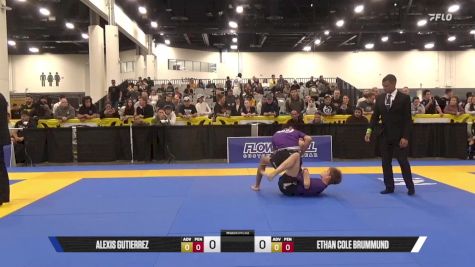 Ethan Cole Brummund vs Alexis Gutierrez 2025 World IBJJF Jiu-Jitsu No-Gi Championship