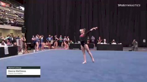 Gianna Matthews - Women's Group, Classic Gymnastics - 2021 Women's Xcel Region 4 Championships