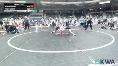 46 lbs Rr Rnd 2 - Remi Norrell, Prime Wrestling vs Rush Wilson, Keystone Kids Wrestling Club