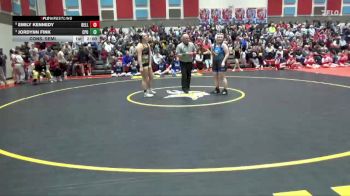 170 lbs Cons. Semi - Jordynn Fink, Center Point-Urbana vs Emily Kennedy, Bellevue