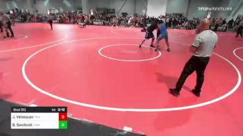 172 lbs Consi Of 4 - Jose Velasquez, Piranhas vs Braeden Sandoval, Team Pueblo