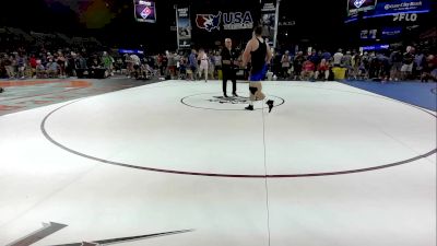 285 lbs Rnd Of 64 - Wyatt Schmitt, IL vs Kolbe Michaud, MT