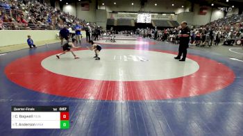 51 lbs Quarterfinal - Carter Bagwell, Foundation Wrestling vs Tetsuo Anderson, Spartans Wrestling Club