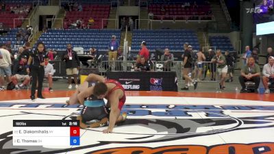 190 lbs Consolation - Elijah Diakomihalis, NY vs Carson Thomas, OH