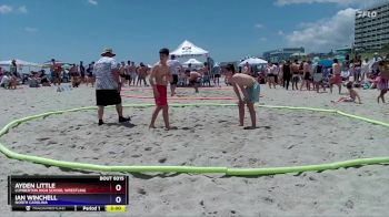 119-124 lbs Round 3 - Ian Winchell, North Carolina vs Ayden Little, Lumberton High School Wrestling